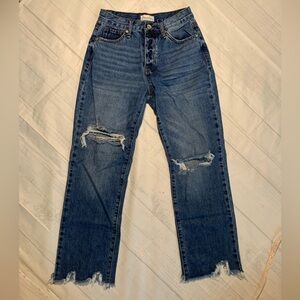 Special A distressed jeans. Ankle. Size 3.